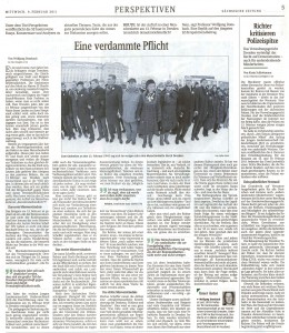 Wolfgang Donsbach in der SZ vom 08.02.2011