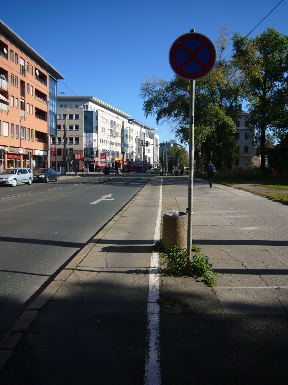 Neue Kurzzeitparkplätze an der Kesselsdorfer Straße