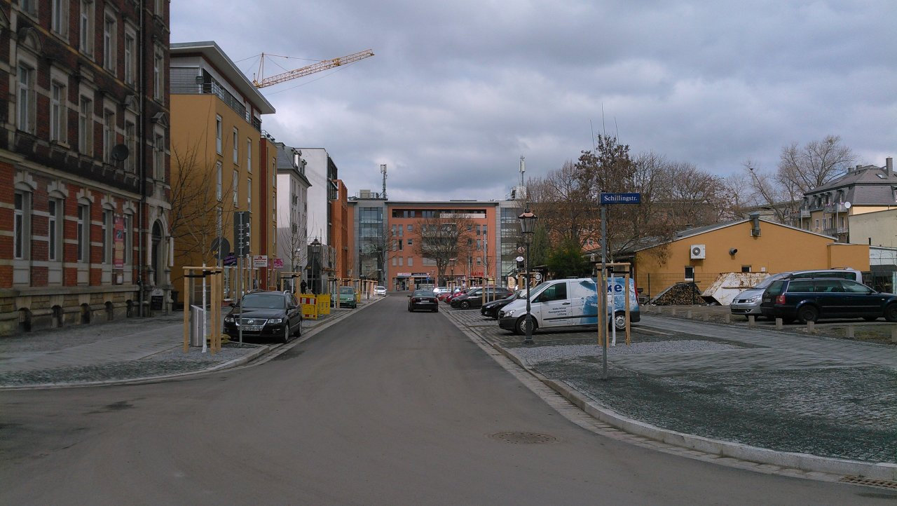 Ein Drittel der Poststraße ist fertig