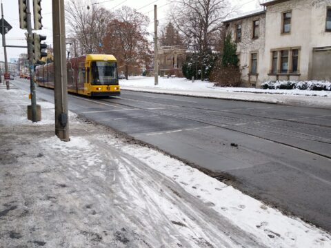 Der 2. Bauabschnitt Kesselsdorfer Straße könnte schmaler werden