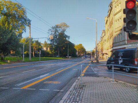 Auswertung des Verkehrsversuchs Kesselsdorfer Straße